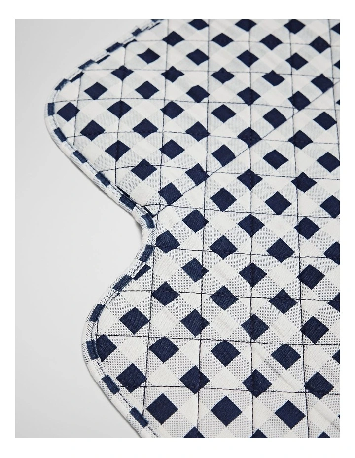Woven Change Mat in Navy image 2