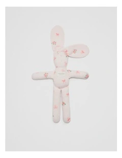 Organically Grown Cotton Waffle Bunny Toy