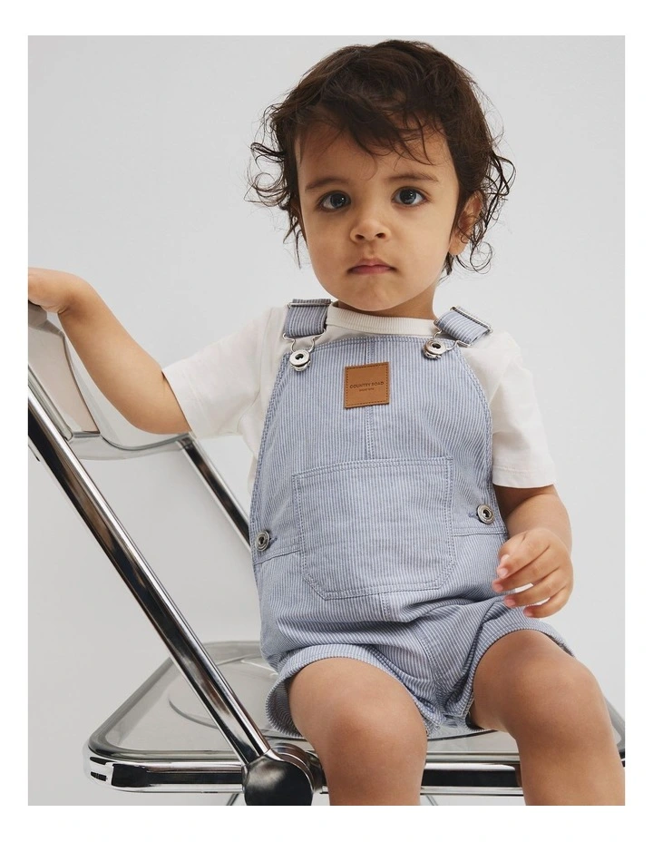 Railroad Overall in Slate Blue image 2