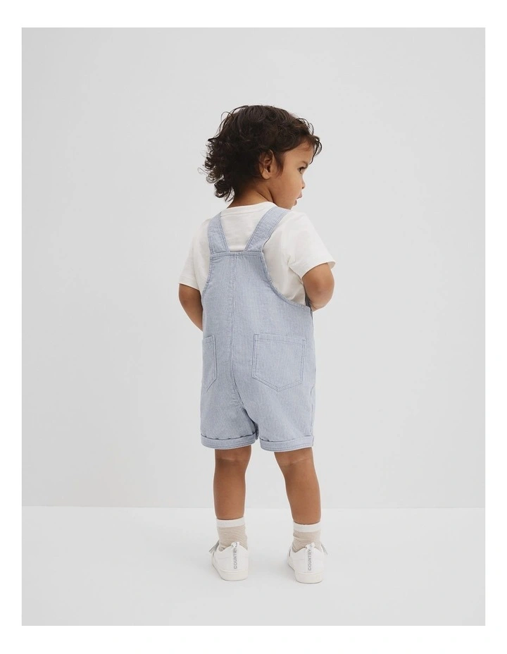 Railroad Overall in Slate Blue image 3