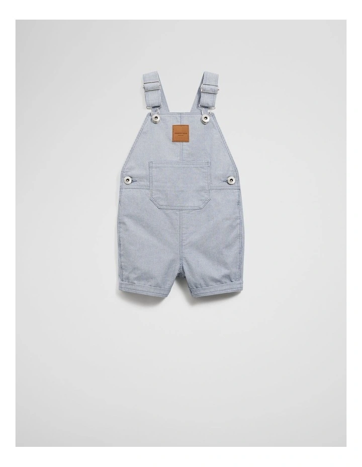 Railroad Overall in Slate Blue image 4