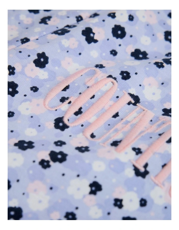 Australian Cotton Heritage T-shirt in Bluebell Ditsy image 2