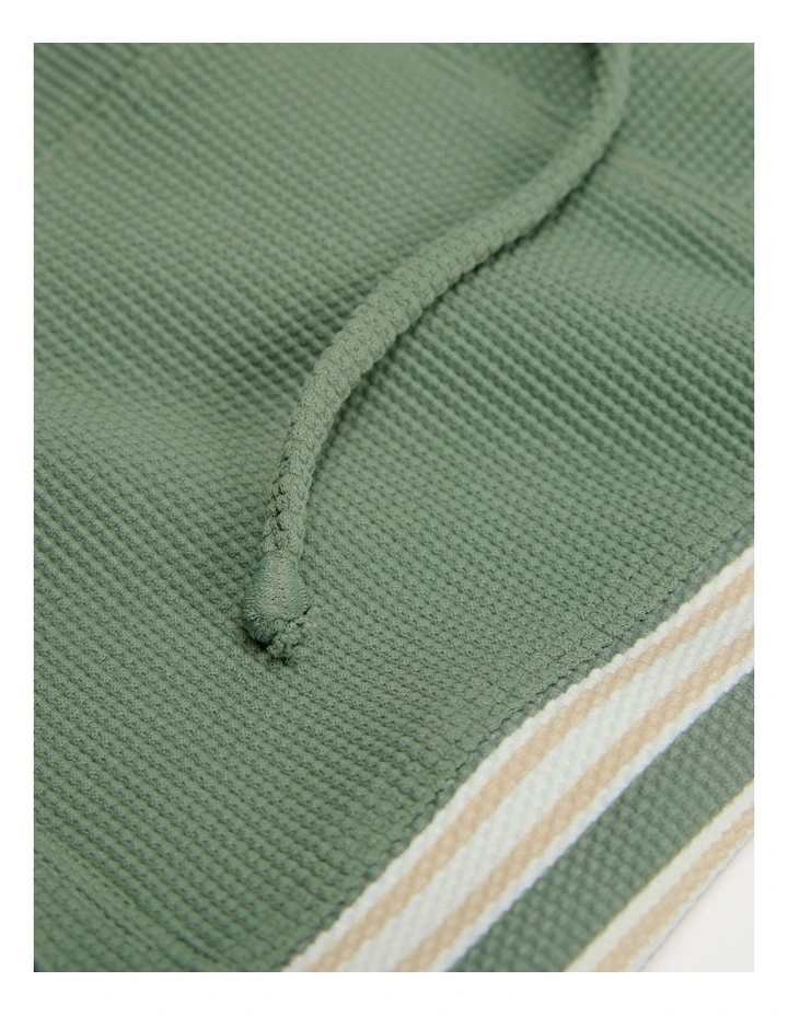 Branded Swim Short in Sage image 2