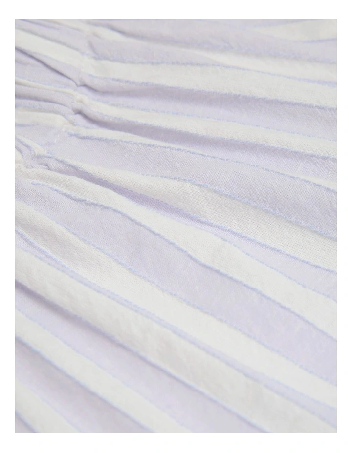 Frill Detail Mini Skirt in Lilac image 2