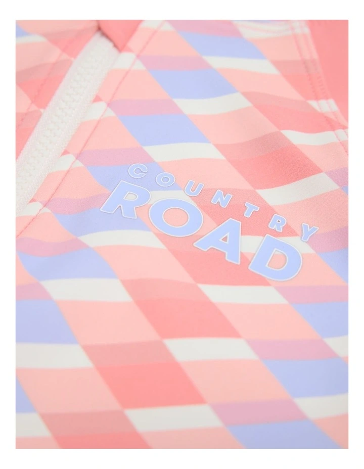 Geometric Swimsuit in Multicolour image 2