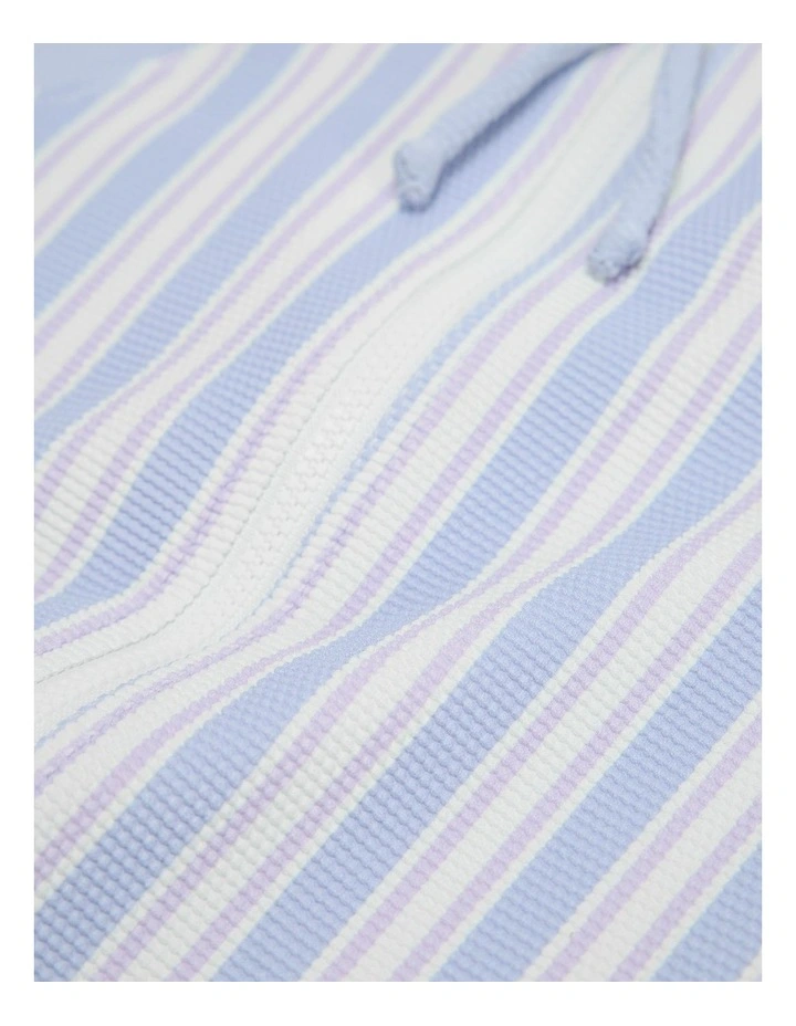 Stripe Swimsuit in Bluebell image 5