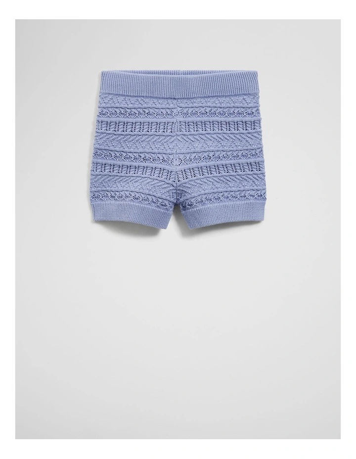 Knit Short in Bluebell image 1