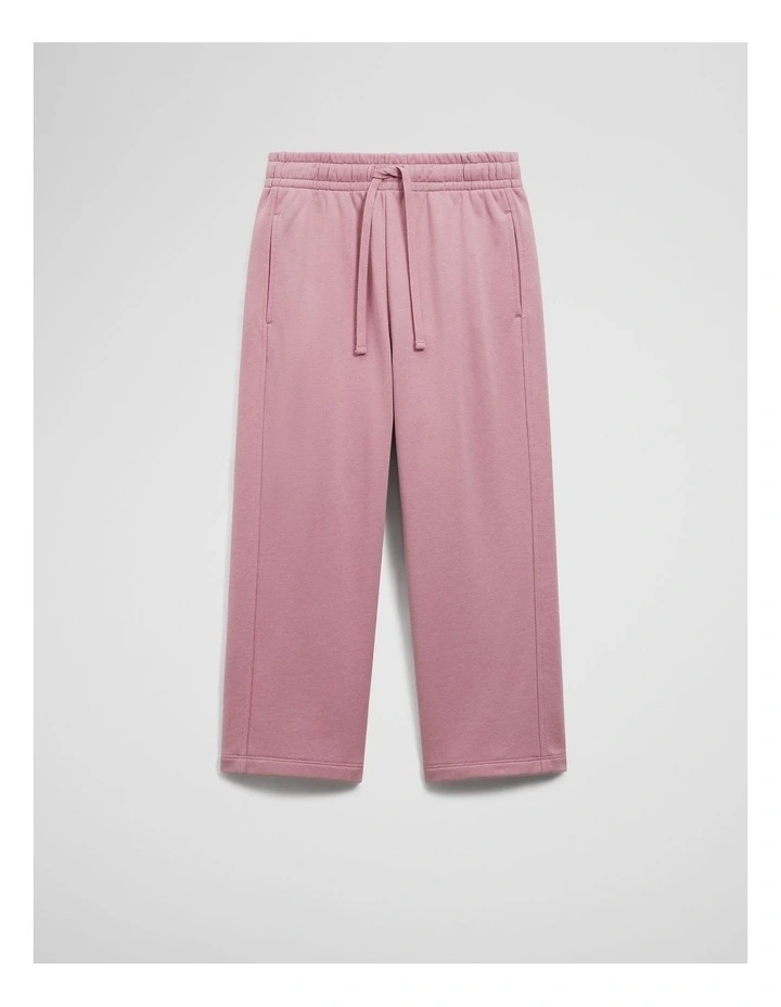 Towards Circularity Track Pant in Dusty Rose image 4
