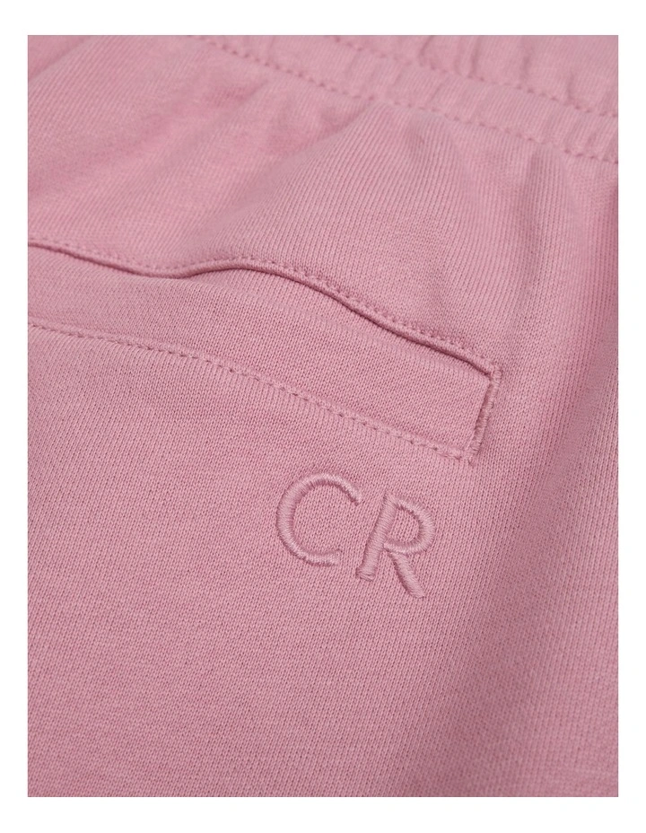 Towards Circularity Track Pant in Dusty Rose image 5