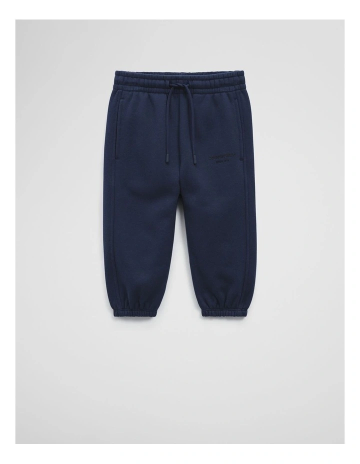 Australian Cotton Modern Track Pant in Navy image 1