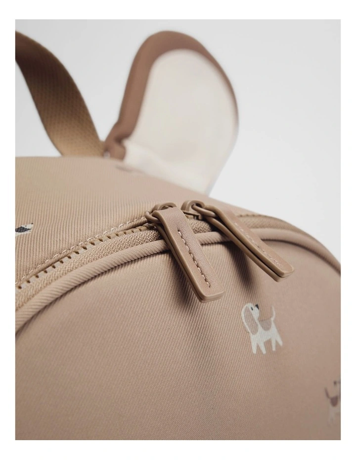 Ear Backpack in Oat image 4