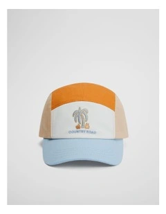 Palm 5 Panel Cap in Ice Blue