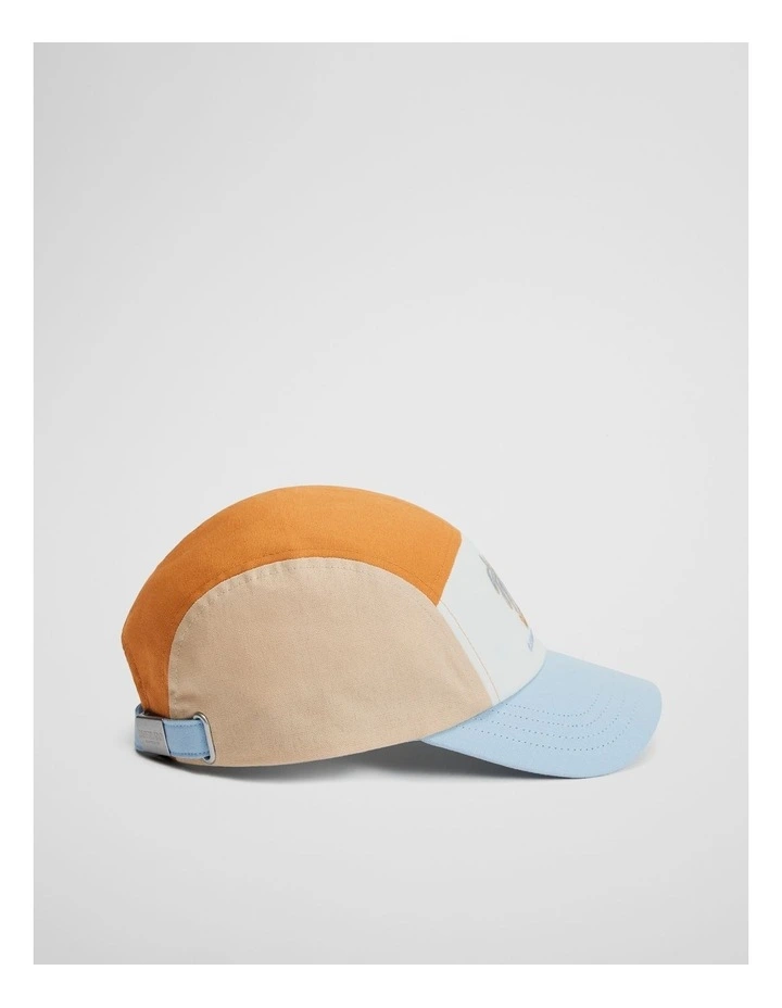 Palm 5 Panel Cap in Ice Blue image 2