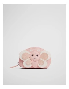 Butterfly Purse in Blush Pink