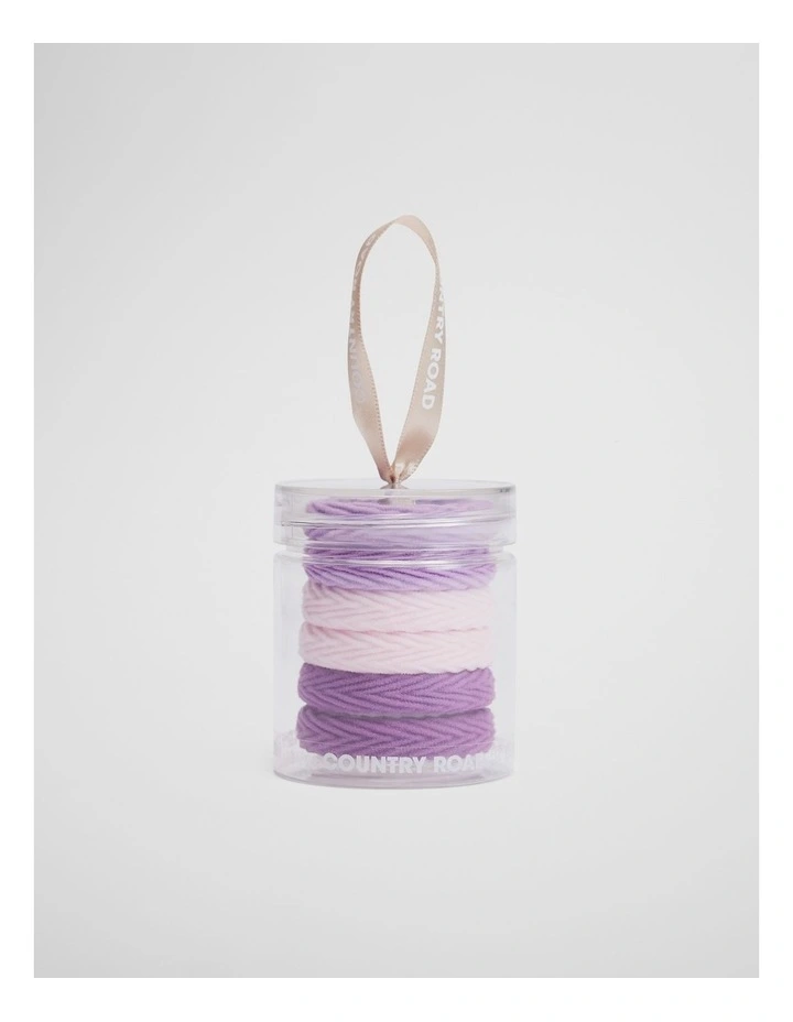 Hair Tie Pot in Lilac image 1