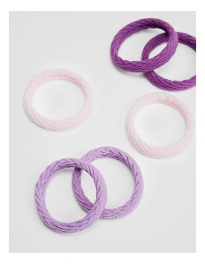 Hair Tie Pot in Lilac image 2
