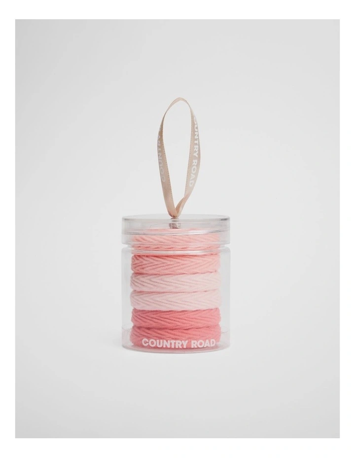 Hair Tie Pot in Blush Pink image 1