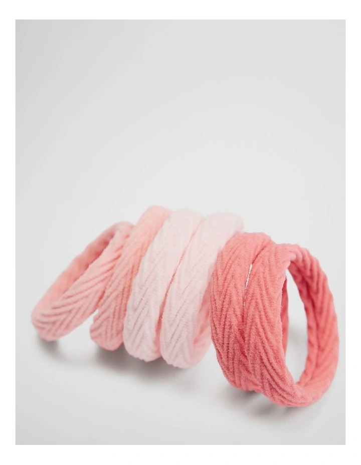 Hair Tie Pot in Blush Pink image 2