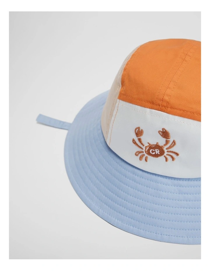 Block Bucket Hat in Ice Blue image 2
