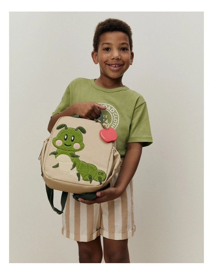 Mini Backpack in Moss Green image 2