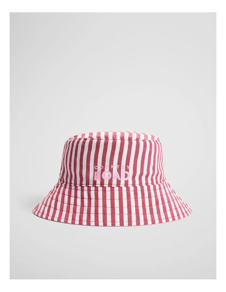 Cr Reverse Bucket Hat in Dawn Pink image 1