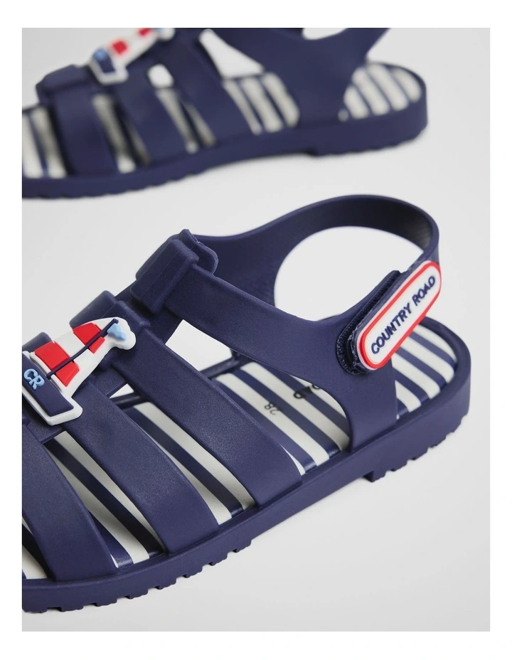 Milla Jelly Sandal in Navy image 2