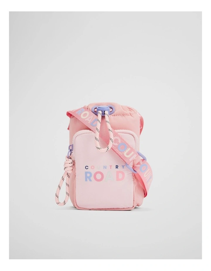 Water Bottle Crossbody in Blush Pink image 1