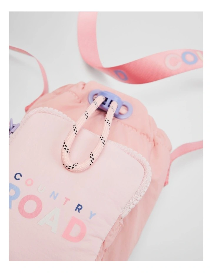 Water Bottle Crossbody in Blush Pink image 2