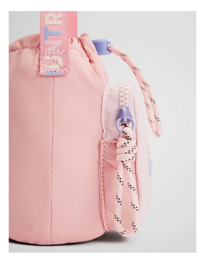 Water Bottle Crossbody in Blush Pink image 3