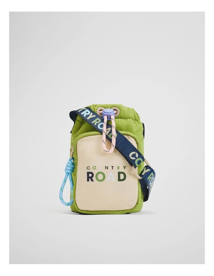 Water Bottle Crossbody in Moss Green image 1