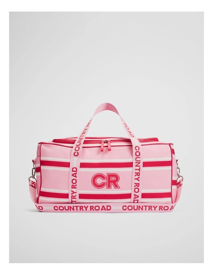 Country Road Stripe Weekender in Dawn Pink image 1