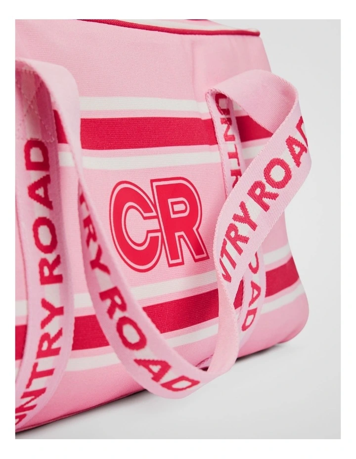 Country Road Stripe Weekender in Dawn Pink image 3