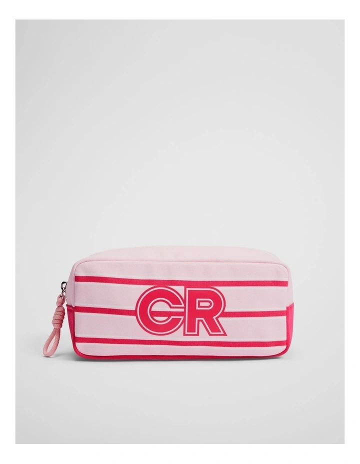 Cr Stripe Pencil Case in Dawn Pink image 1