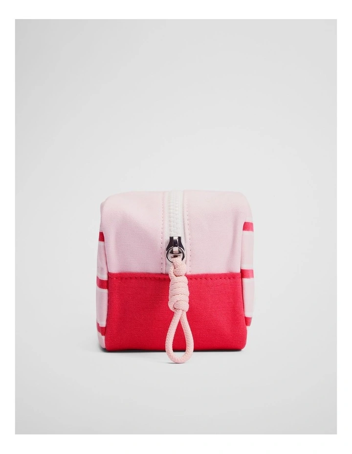 Cr Stripe Pencil Case in Dawn Pink image 2