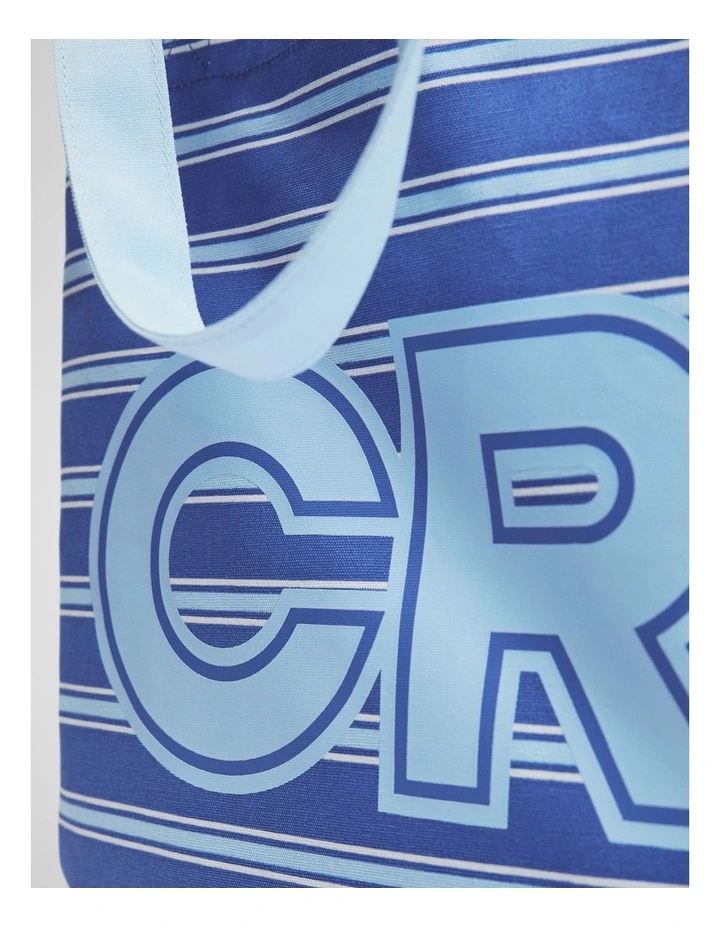 Cr Stripe Bookbag in Cobalt image 4
