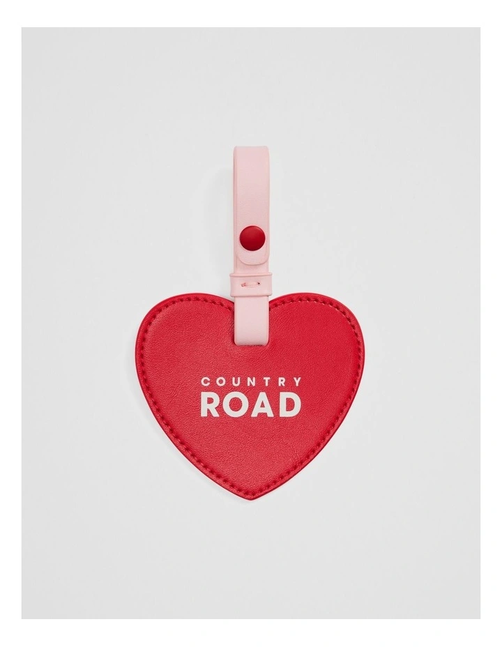 Bag Tag in Crimson image 1