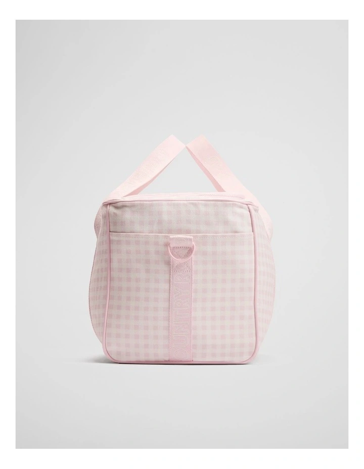 Gingham Weekender in Mineral Pink image 3