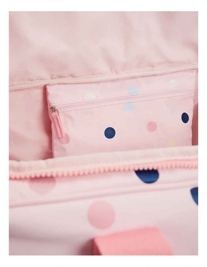 Spot Logo Weekender in Blush Pink image 3