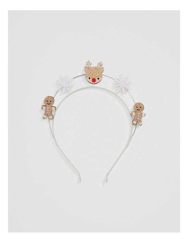 Christmas Friends Headband in Marshmallow image 1