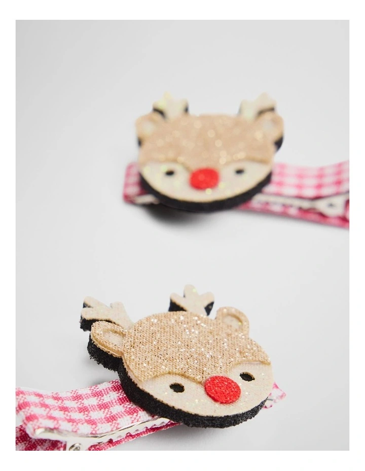 Reindeer Clip Pack in Almond image 3