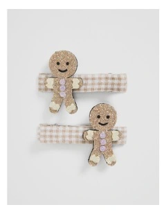 Gingerbread Clip Pack in Oat