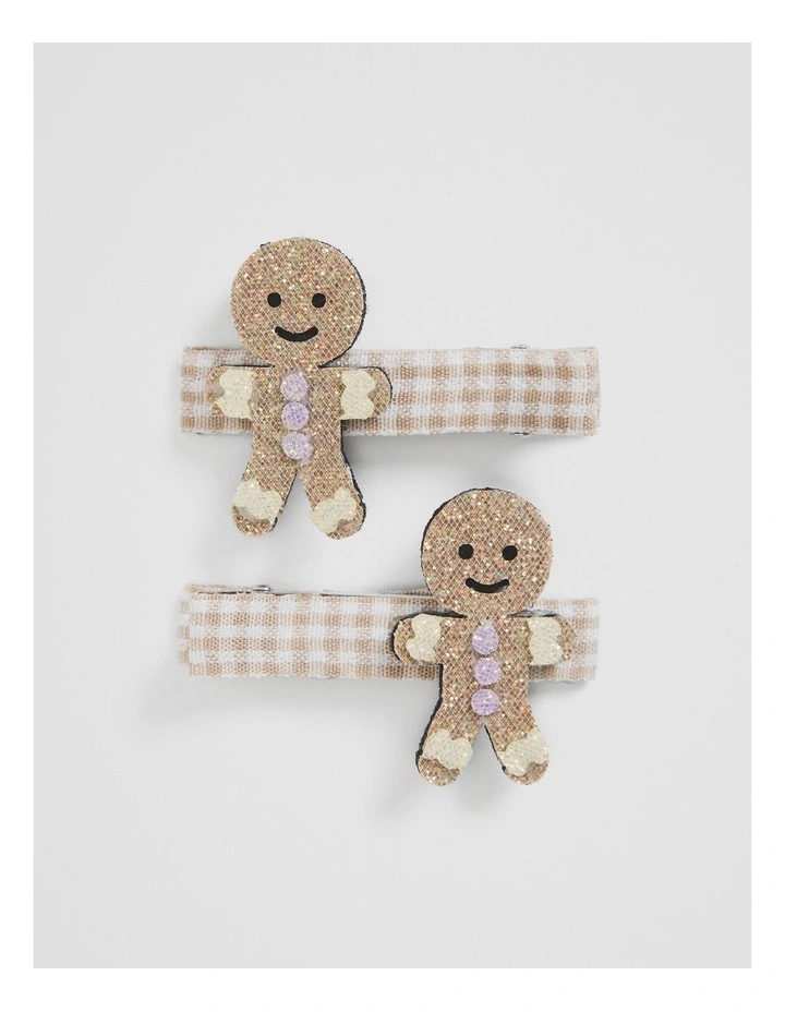 Gingerbread Clip Pack in Oat image 1