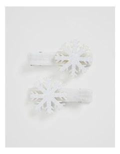 Snowflake Clip Pack in Lilac