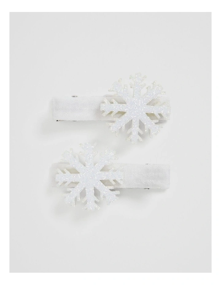 Snowflake Clip Pack in Lilac image 1