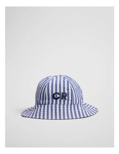 Baby Cr Bucket Hat in Navy
