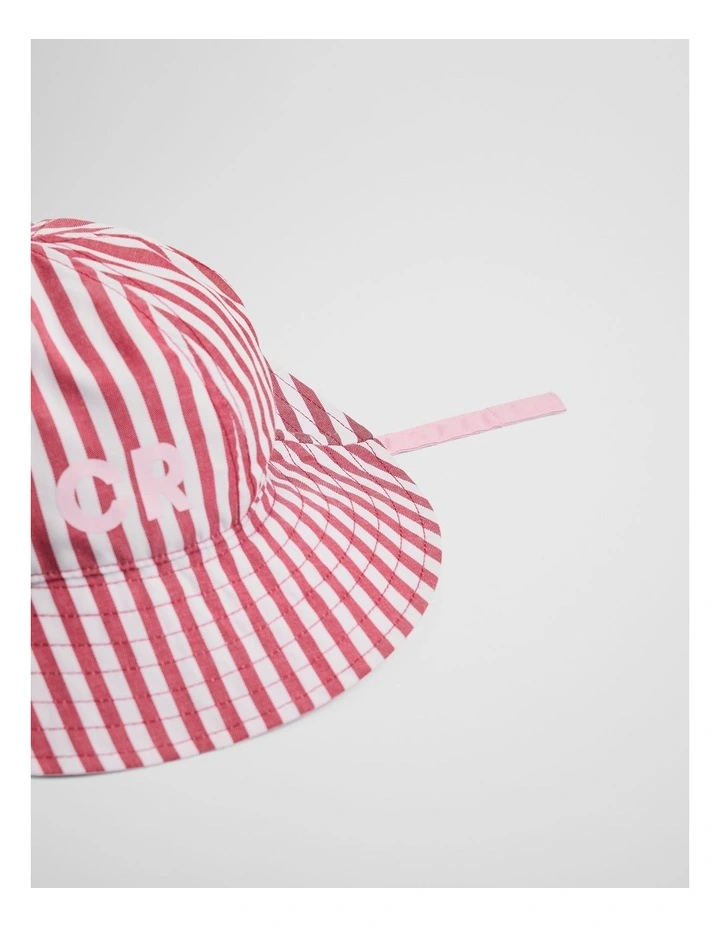 Baby Cr Bucket Hat in Dawn Pink image 2