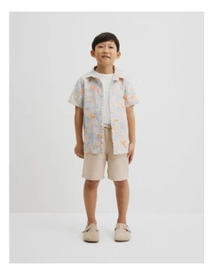 Beach Days Shirt in Multi Print