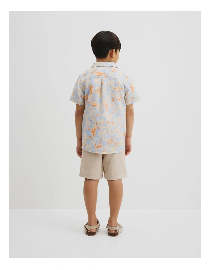 Beach Days Shirt in Multi Print image 3