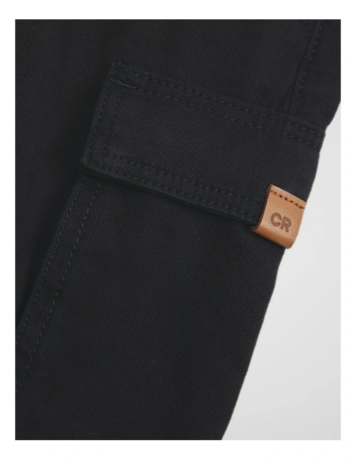 Cargo Short in Black image 2