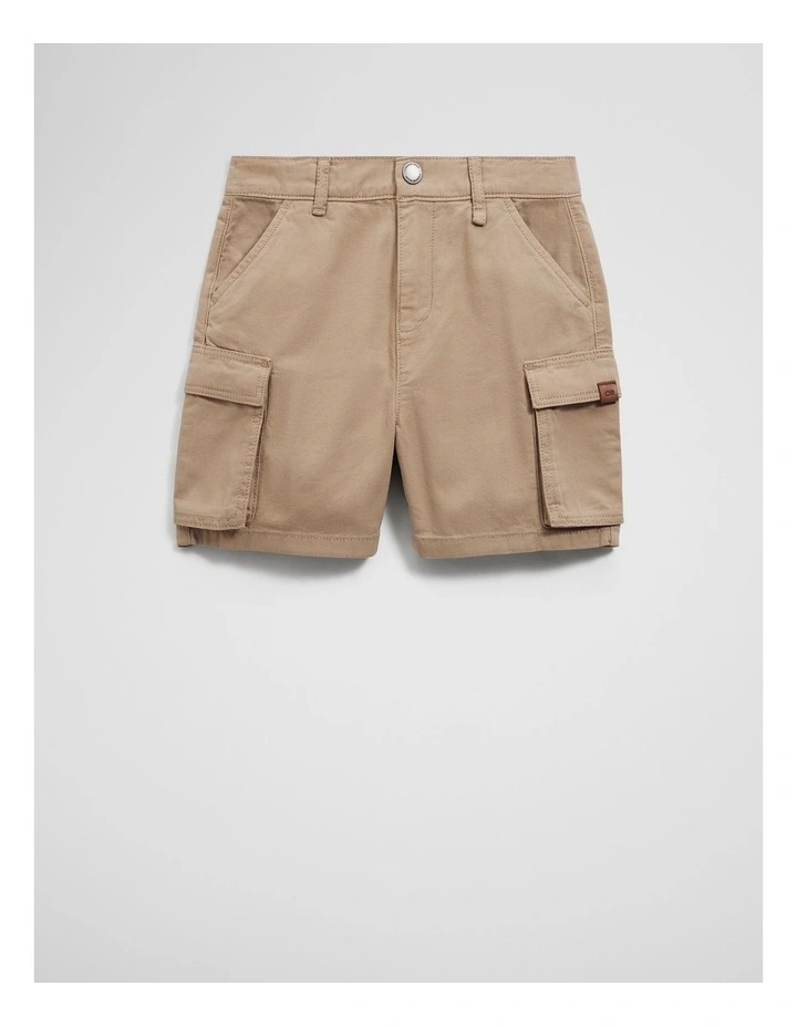 Cargo Short in Latte image 1